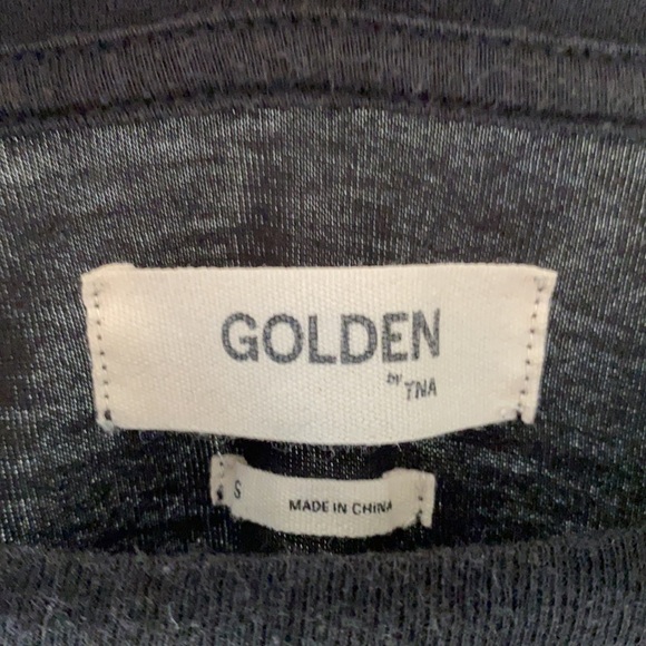 Golden by TNA black short sleeve t-shirt - Picture 3 of 4